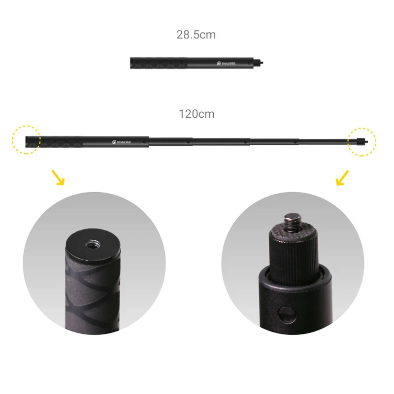 Insta360 Rotary Handle Tripod Invisible Selfie Stick Bullet Time Bundle For Insta360 ONE X2/ONE R Sport Action Camera Accessory