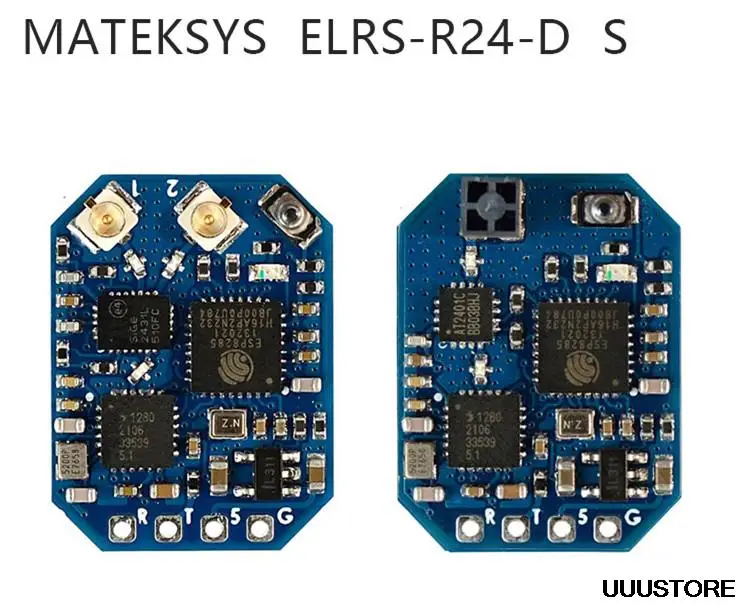 

21X15mm MATEK R24D R24S ELRS 2.4G Receiver ExpressLRS CRSF for RC FPV Racing Freestyle Nano Micro Mini Long Range Drones