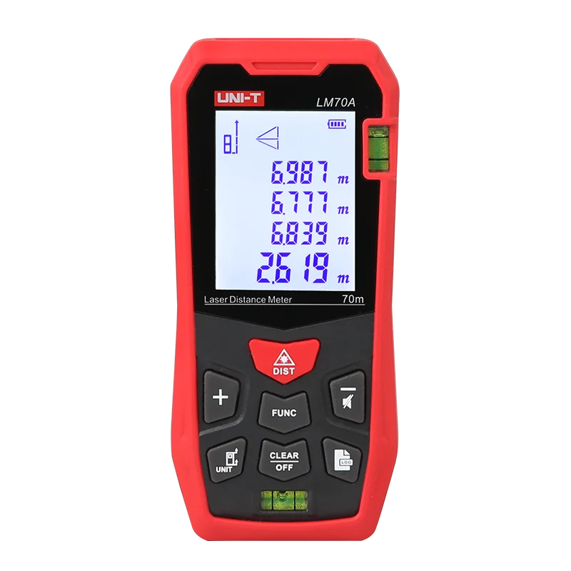 UNI-T Laser-afstandsmeter LM50A LM70A LM100A LM120A Laser Afstandsmeter Digitale Afstandsmeter Meetlint