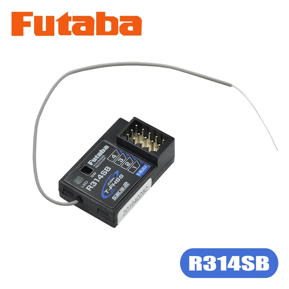 R314SB FUTABA 2.4GHz T-FHSS Receiver For 4PX 4PXR 4PLS 4PV 4GRS 3PV 7PX Transmitter Radio Two-Way High Speed Telemetry Receiver