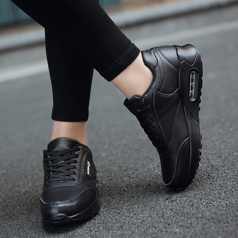 RUMDAX męskie damskie sportowe buty do biegania poduszka powietrzna casualowe w stylu Streetwear Boy jesienne zimowe buty do biegania rozmiar 35-44