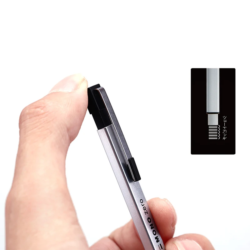 1Pcs Japan Tombow Automatic Eraser EH-KUM Square Head Round Head Super Fine Pen Sketch Comic Highlight Eraser image 5