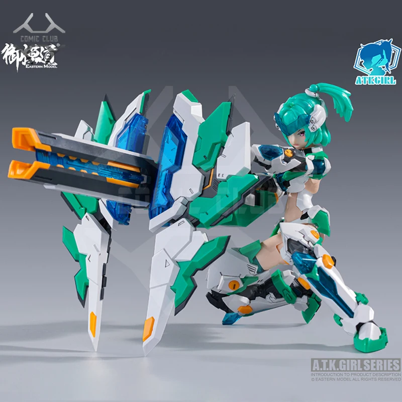 

COMIC CLUB IN STOCK 1/12 Frame Arms A.T.K Girl DIVINE BEASTS-XUANWU by E-model Assembly action robot Toys Figure