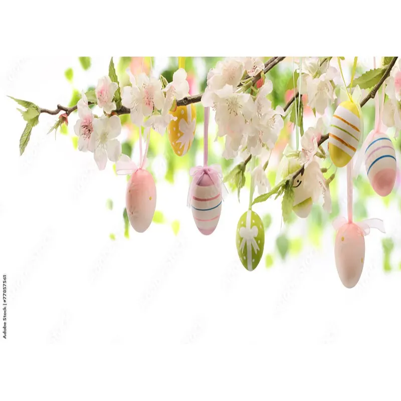 Uova di pasqua fondali fotografia Studio fotografico puntelli primavera fiori bambino ritratto di bambino fondali foto 21126 FHJ-01