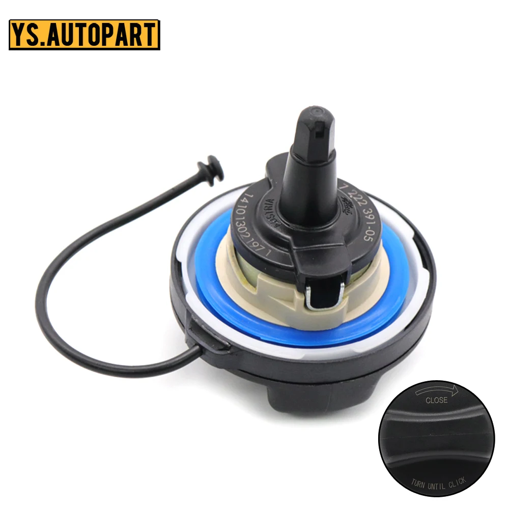 16117222391 Fuel Gas Tank Filler Cap Covers Assembly For BMW E39 E46 E60 E63 E65 E66 E70 E90 X3 X4 X5 M3 M5 M6 Mini Cooper