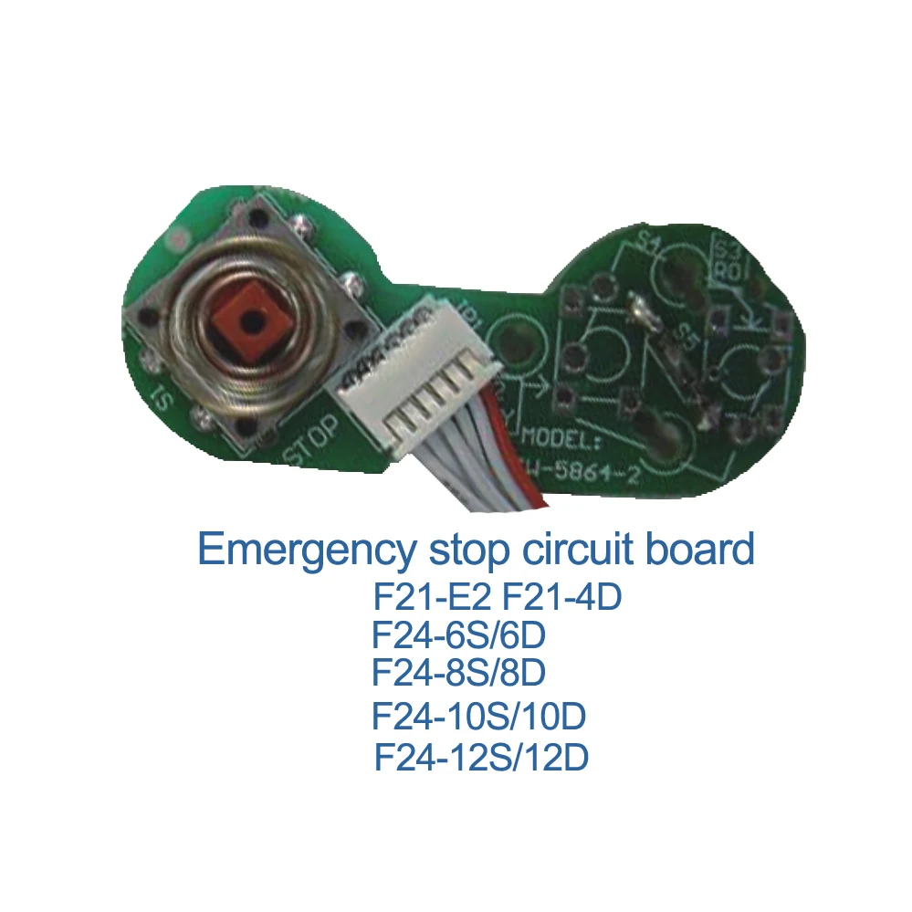 Telecontrol  industrial radio wireless remote control transmitter emergency stop circuit board for repair maintance