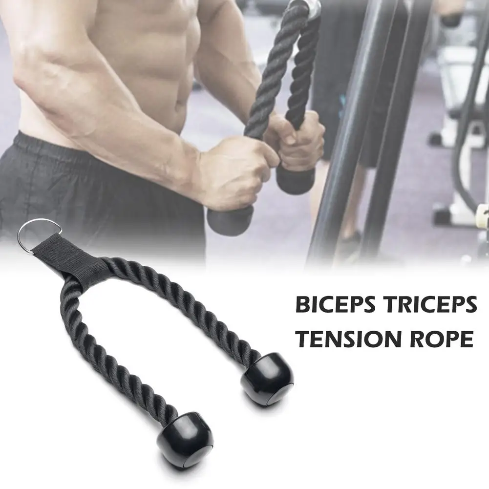 Triceps Rope Heavy-duty Pull-down Rope Biceps Training Fitness Pull Rope For Gym Home Fitness Equipment