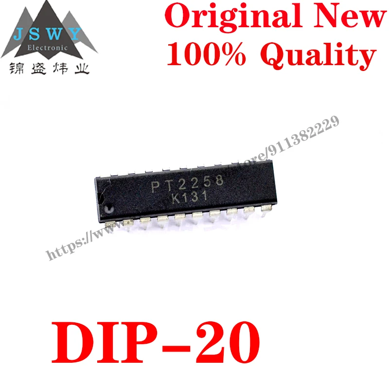 

10~100PCS PT2258 DIP20 Semiconductor Six Channel Electronic Volume Controller IC Chip with for module arduino Free Shipping 2258