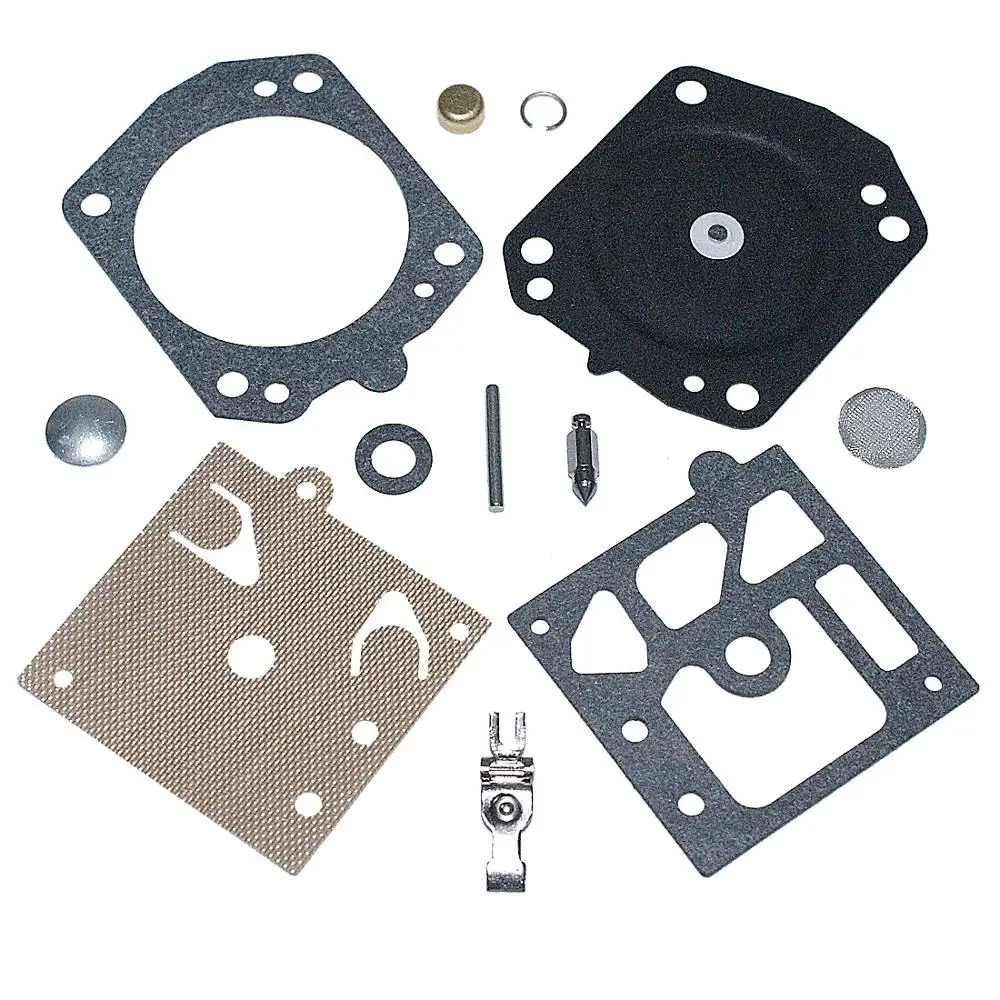 Crankcase Cylinder Muffler Gasket Repair Kit for Husqvarna 357 357XP 359 359XP Replace 503 96 66-01,Walbro K22-HDA