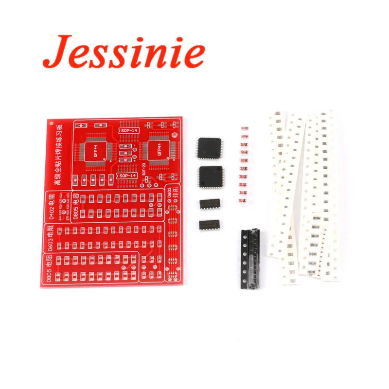 SMD SMT Components Welding Practice Board Soldering Skill Training Beginner DIY Kit Electronic Component Design