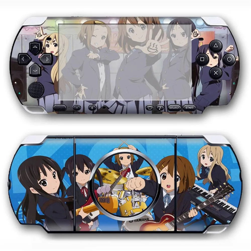 Camouflage Protective Film Stickers For PSP 3000 Cartoon Skin Sticker