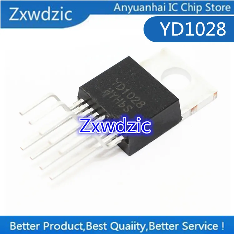 10pcs 100% New Original YD1028 TO 220-9 Two Channel Audio Power Amplifier IC Chip