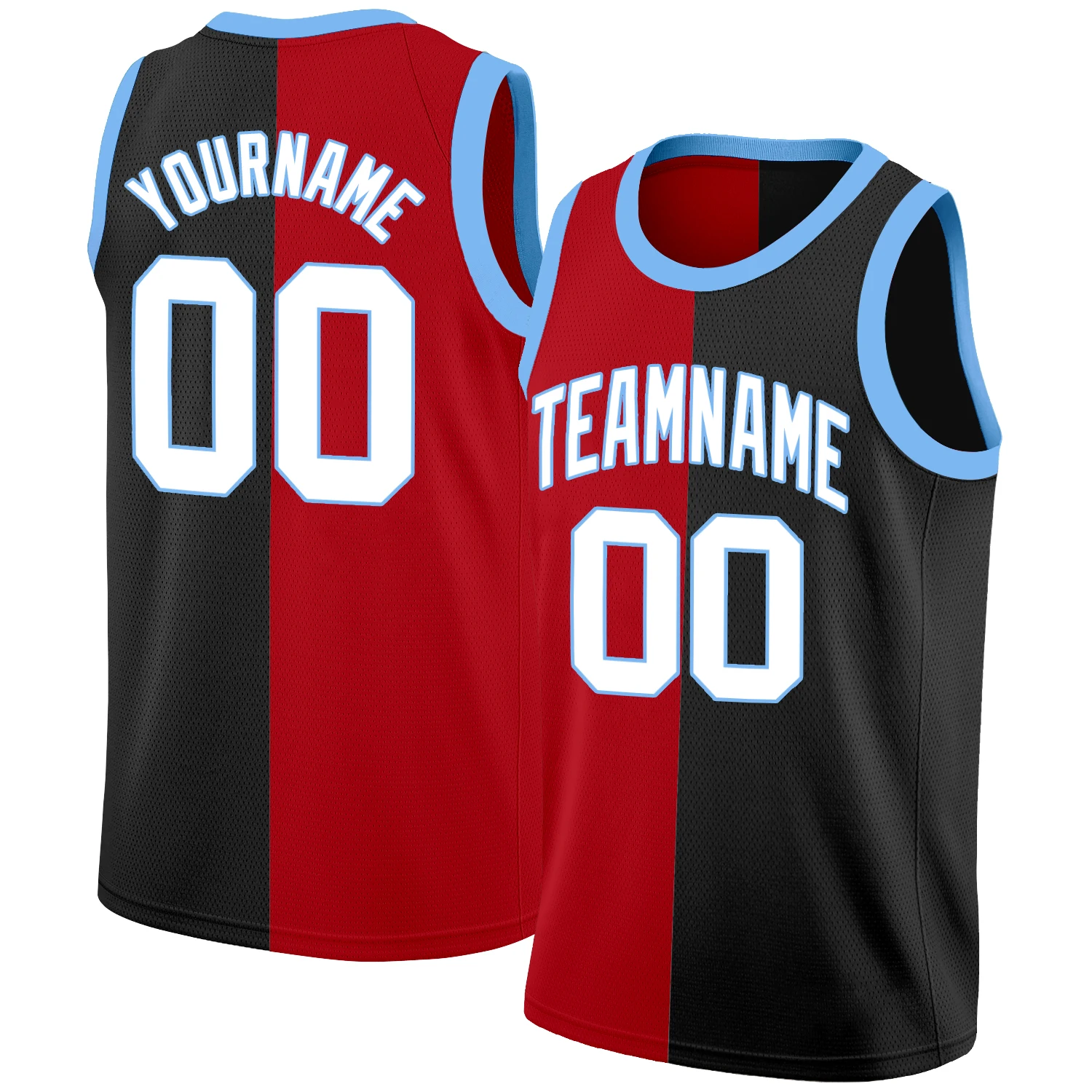 Custom Basketball Jersey Full Sublimated Team Name/Number Active Sleeveless Sweat-Absorbing Shirts Vest for Men/Youth Game/Party