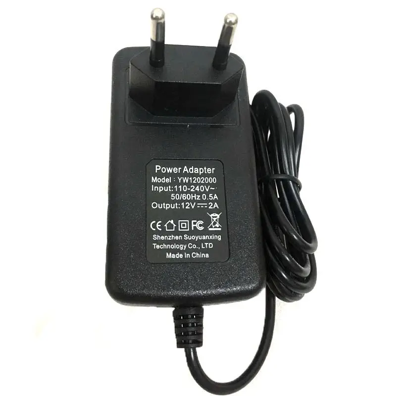 12V 2A 3.0*1.1mm Wall Charger Power Supply Adapter for Acer SW5 W3 A500 A501 A200 A100 A101 Lenovo Miix2 10