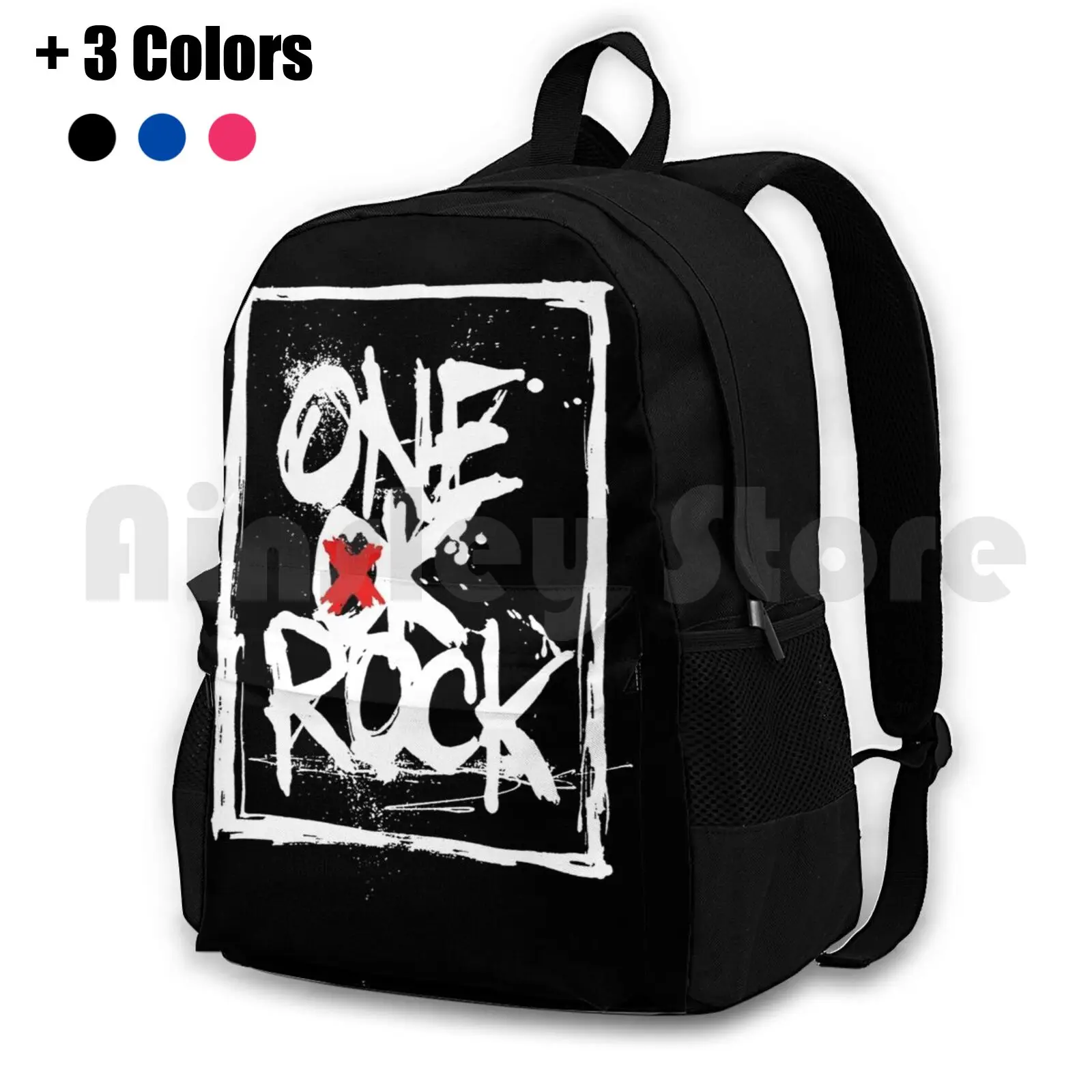 Sarahleman One Ok Rock Outdoor Hiking Backpack Waterproof Camping Travel Music Band Taka Japan Ryota One Ok One Ok Tour One Ok