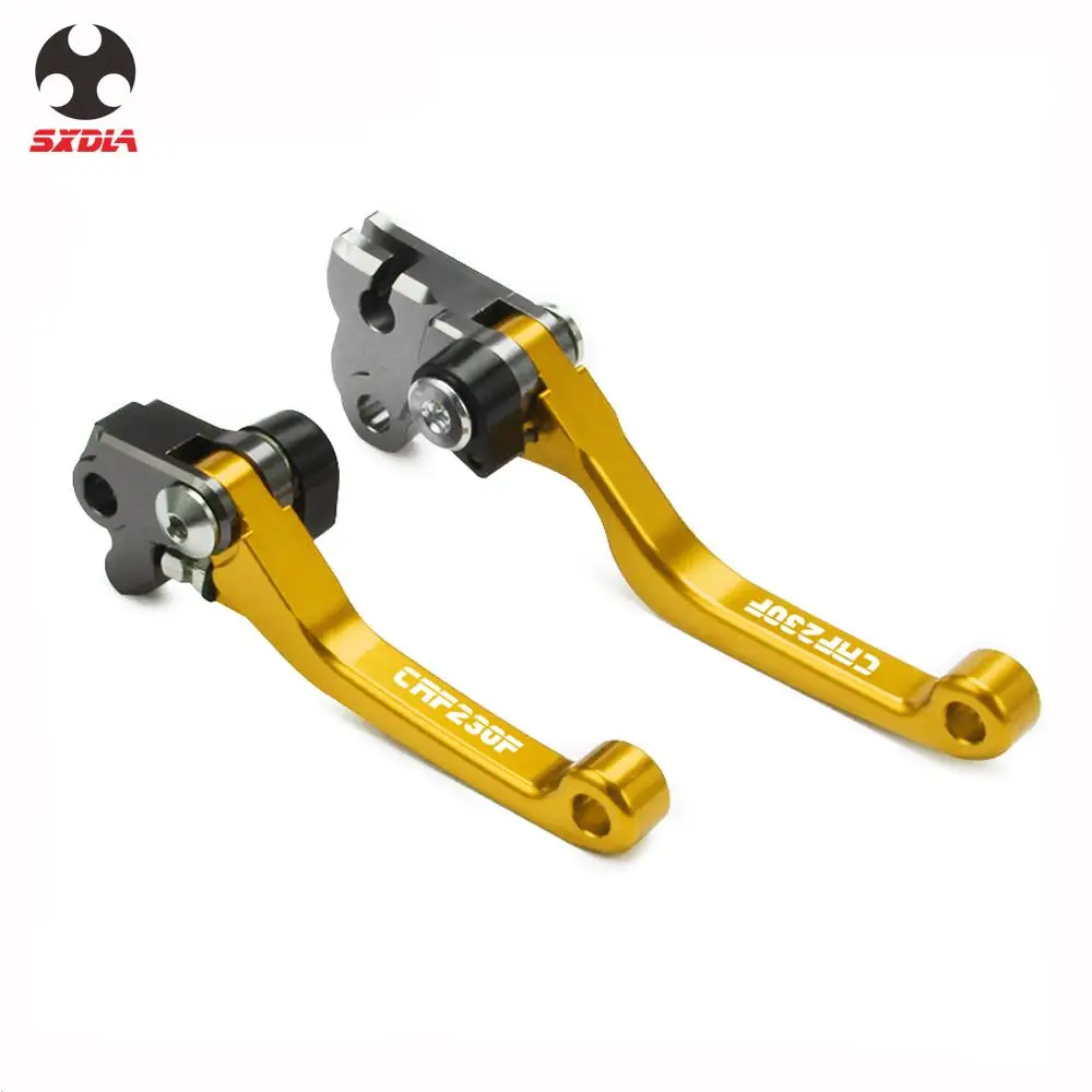 Motorcycle CNC Billet Foldable Pivot Clutch Brake Lever Handle For HONDA CRF150F CRF230F 03-17 CRF250F 19-20 CRF 150F 230F 250F