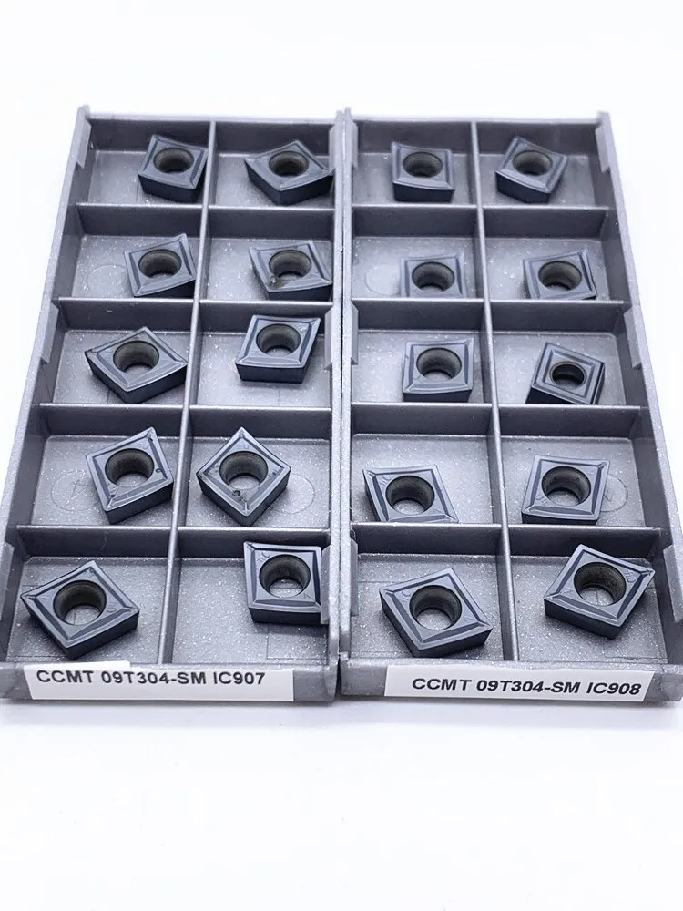 CCMT09T304 SM IC907 CCMT09T308 IC908 Internal Turning Tools CCMT 09T304 09T308 Carbide Inserts Lathe Cutter Cutting Tool