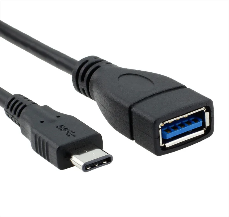 Typ-C auf USB typ-C zu typ-C verlängerung linie hohe geschwindigkeit übertragung OTG daten linie adapter 0,2 m