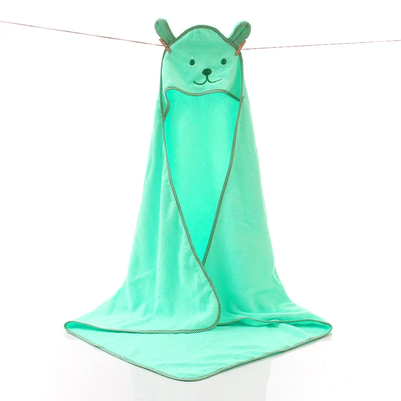 

Baby Towel Newborn Bath Towel Comfortable Soft Bathrobes Hooded Bath Towel Cute Animal Beach Cotton Towel Kids Blanket Quilts