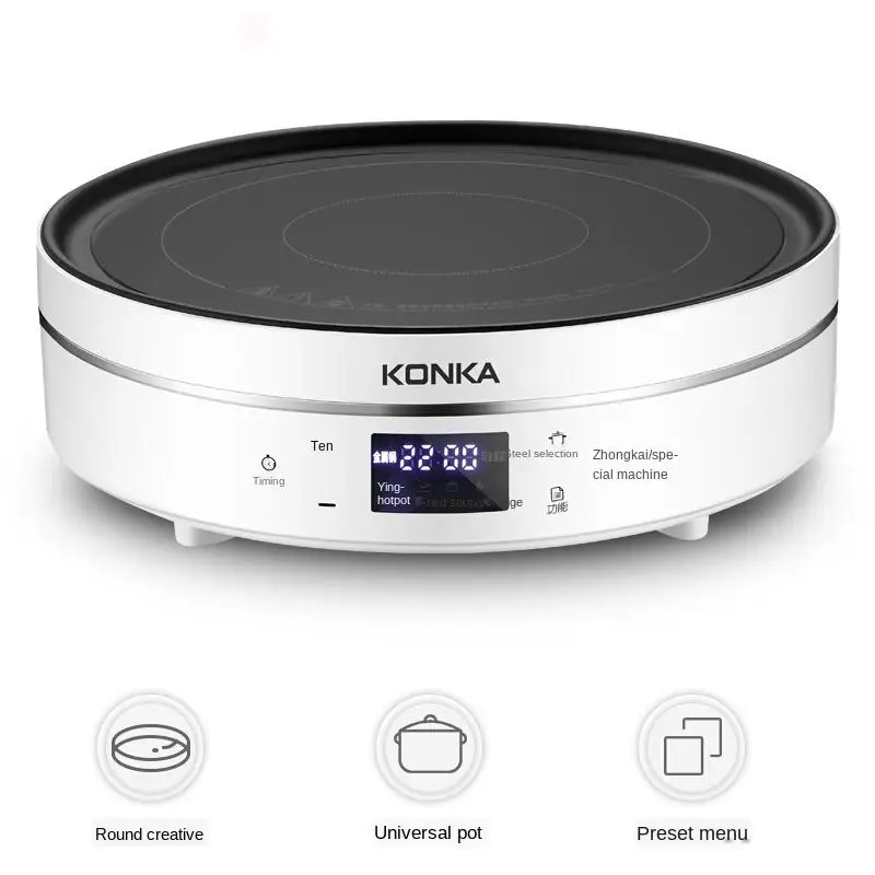 Electric Ceramic Cooktop Oven Induction Cooker Kichen Pot Tea Stove High-power Infrared Heat Induction Stove Hotpot Cooktop 114