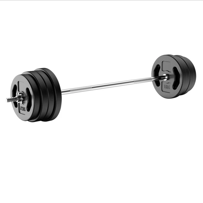 

1.0m Barbell Straight Bar Φ 25 mm Solid Threaded Standard Barbell Rod Weight Lifting Equipment Bar Home Gym Fitness Equipment F2