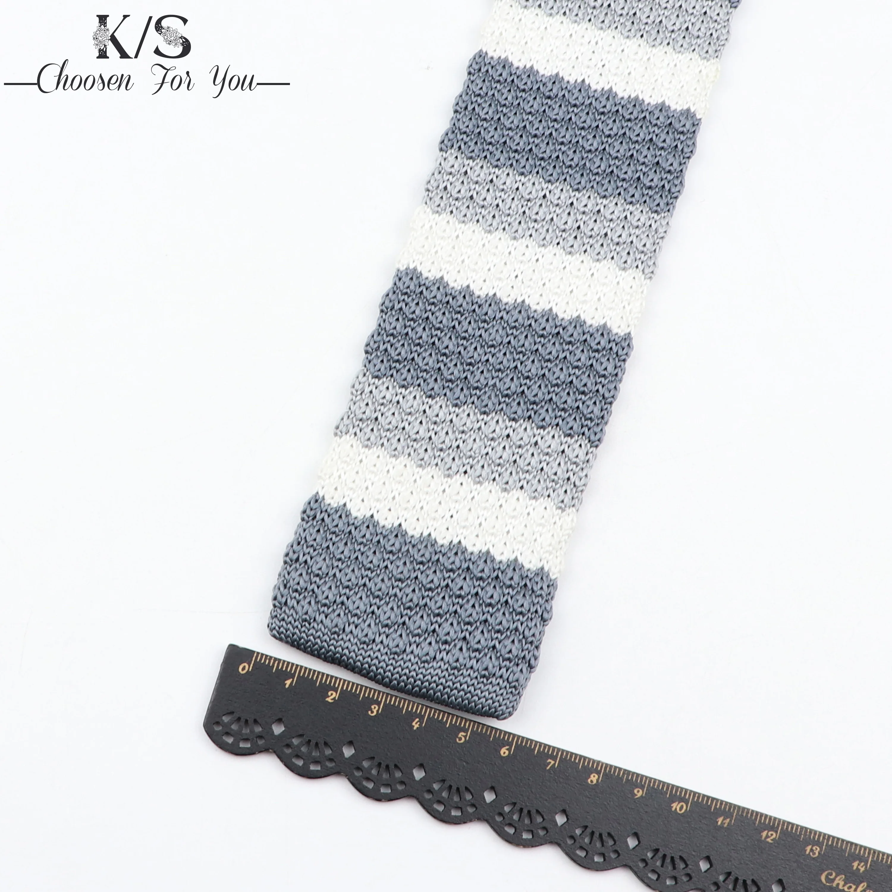 Herren Strick Knit Freizeit Gestreifte Krawatte Klassische Plain Ecke Krawatten Für Männer Dünne 5cm Normale Krawatte Woven designer Krawatte