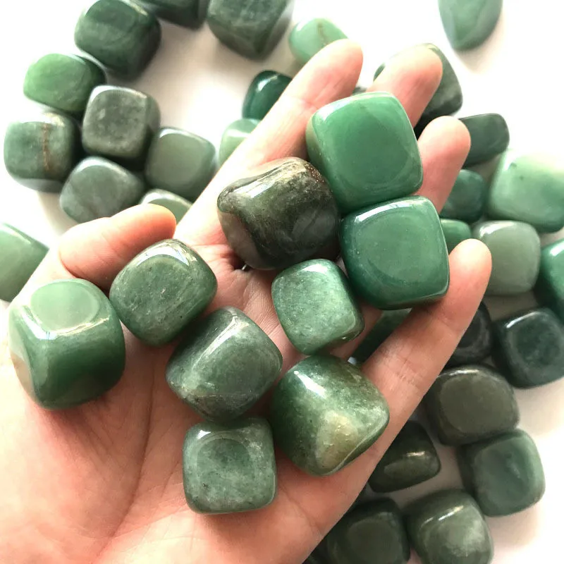 Natural Green Aventurine Quartz Crystal Rock Chip Healing Chakra Gravel Stone Minerals Specimen Health Decoration Collection
