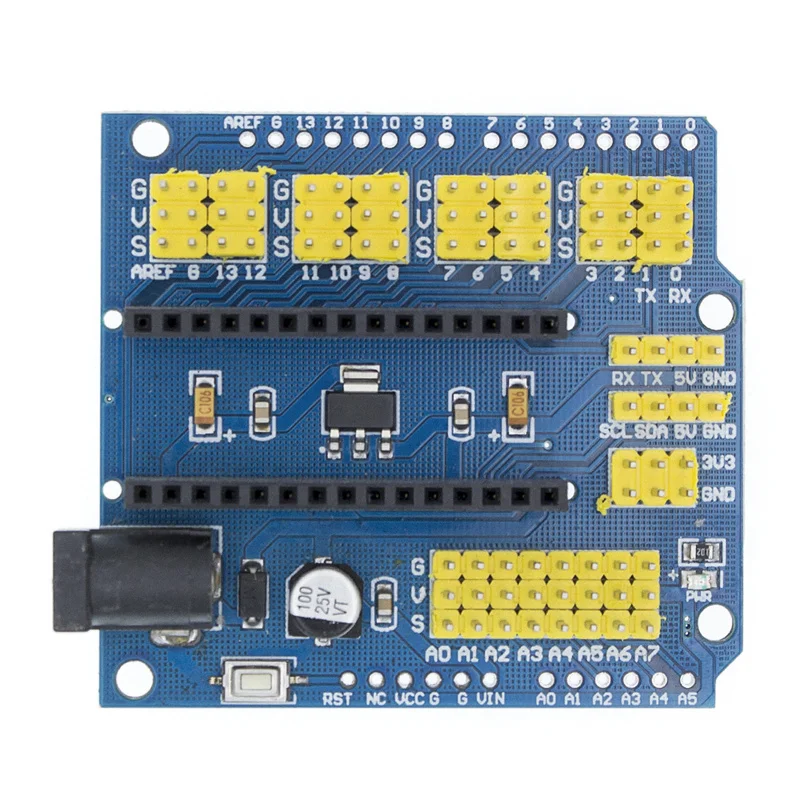 Für NANO V 3,0 Prototype Schild und UNO Multi-zweck Expansion Boards Für Arduino NANO 3,0 Controller Kompatibel Bord i2C PWM