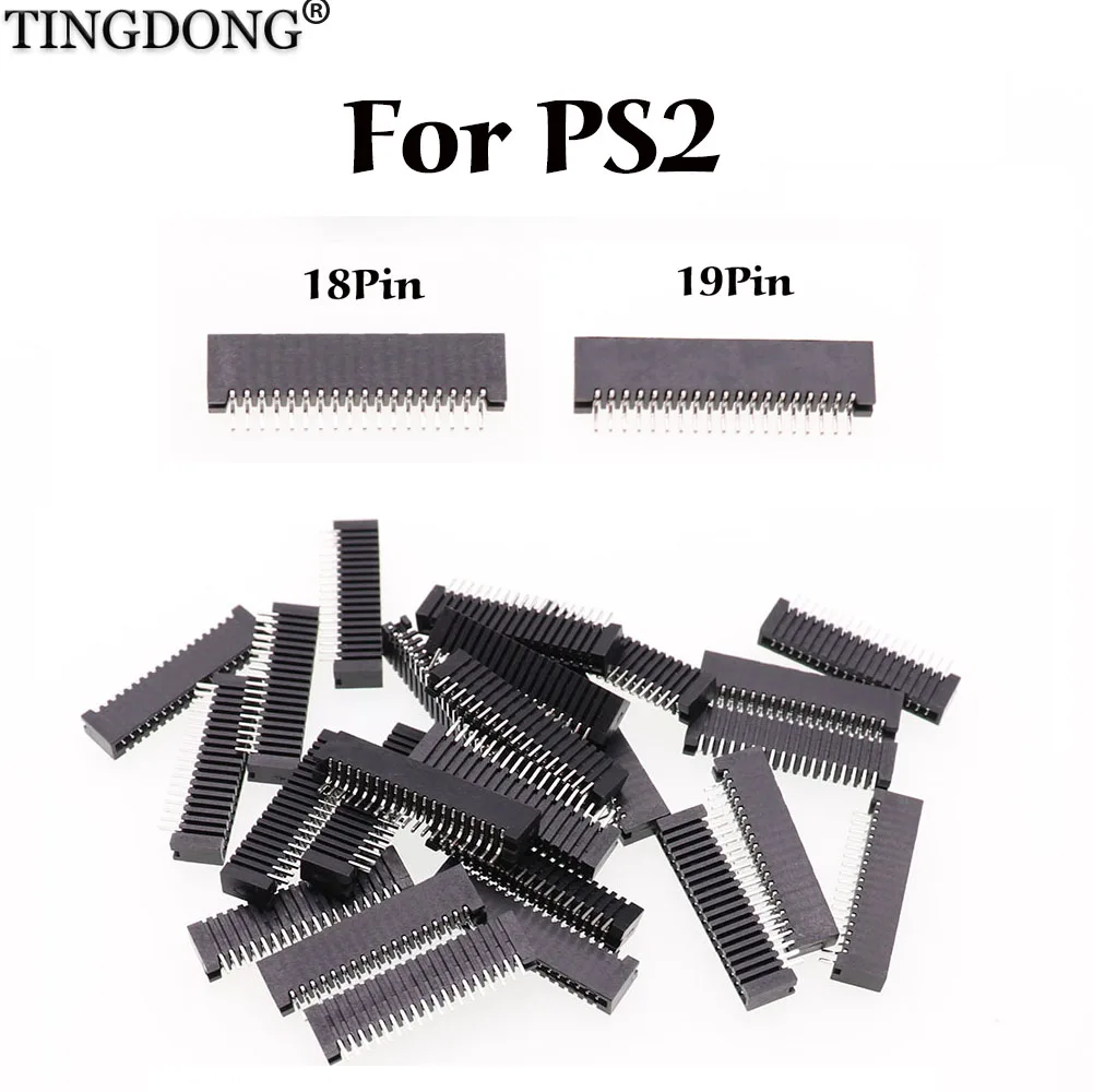 18Pin 19Pin Ribbon Circuit Board Conductive Film Slot Connect Welding Point For Sony Playstation 2 Controller For PS2