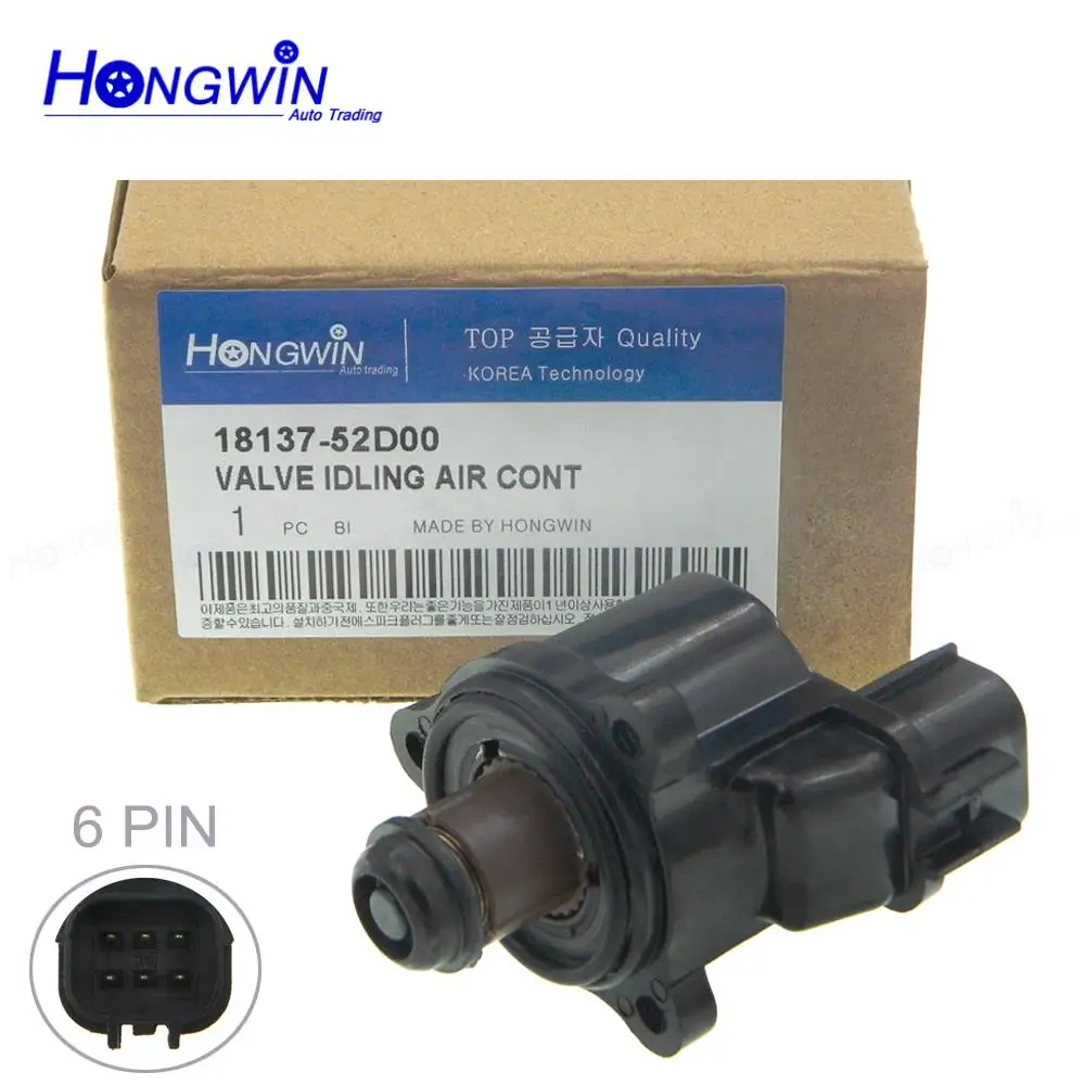 1813752D00 18137-52D00 IAC For Suzuki Stepper Motor Grand Vitara XL7 XL-7 2.7L V6 02-06 Idle Air Control Valves Control Motors