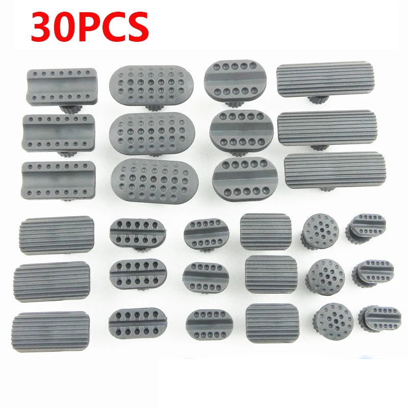 30pcs/set Thickened Bold Dent Puller Glue Pulling Tabs Paintless Removal Body Repair Tools Kit