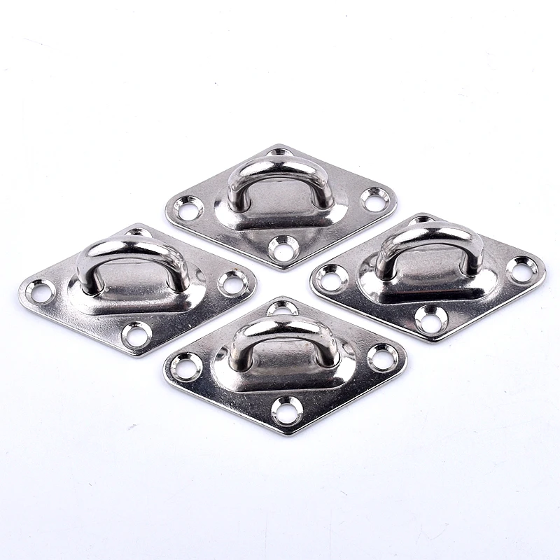 M5 M6 M8 304 Stainless Steel U-type Hook Wire Rope Tension Device Shading Net Tarpaulin Installation DIY Tool Door Bolt Hook