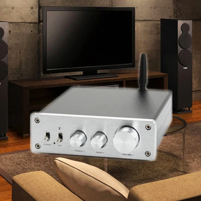

TPA3255 Stereo Bluetooth 5.0 Digital Power Amplifier Class D QCC3008 HiFi Amplifiers Home Sound Theater