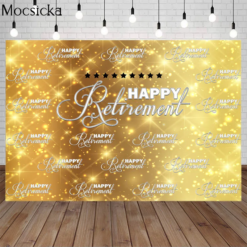 

Happy Birthday Backdrop Golden Glitter Bokeh Photocall Decoration Props Repeat Steps Party Banner Photo Background Photozone