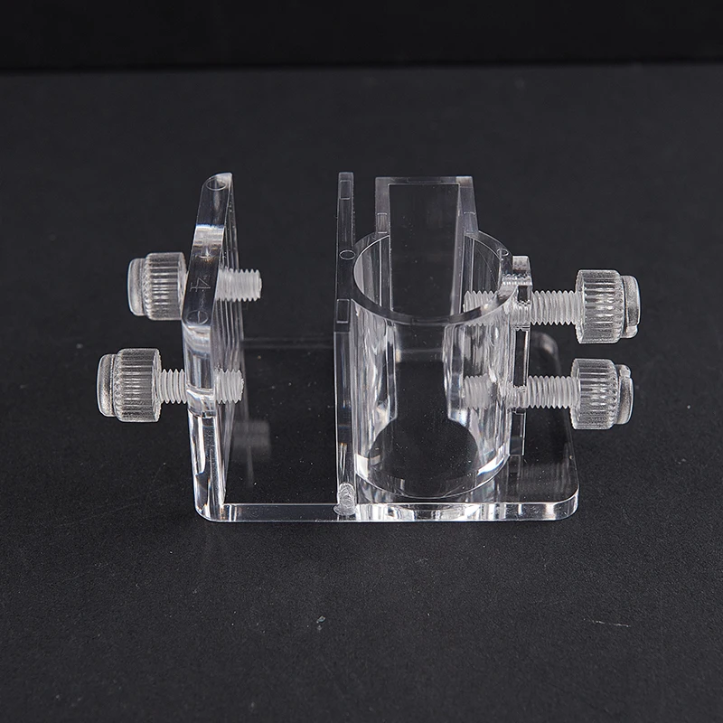 Aquarium ไหลออกผู้ถือหลอดอะคริลิค Mount Aquarium ยึดท่อ Clamp ปลั๊กและเต้าเสียบท่อยึดกรอบ