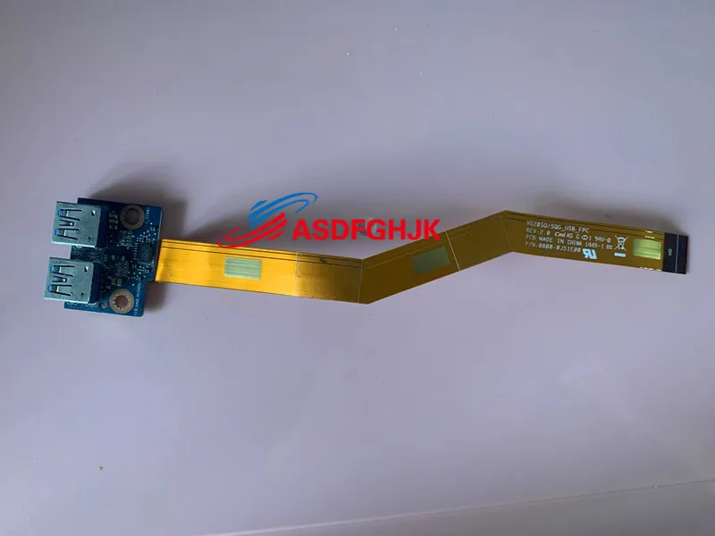 FOR Toshiba Satellite P50T-B Series USB Board with Cable 0800-0JS1E00  TESED OK