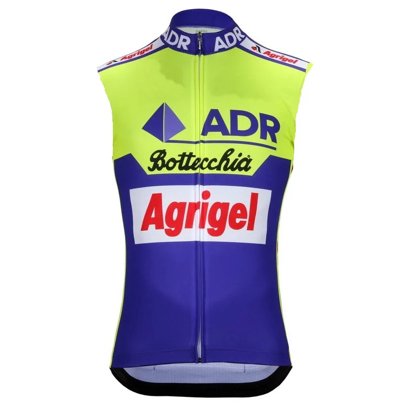 

ADR AGRIGEL BOTTECCHIA Retro windproof cycling vest breathable summer sleeveless MTB Ropa Ciclismo maillot gilet