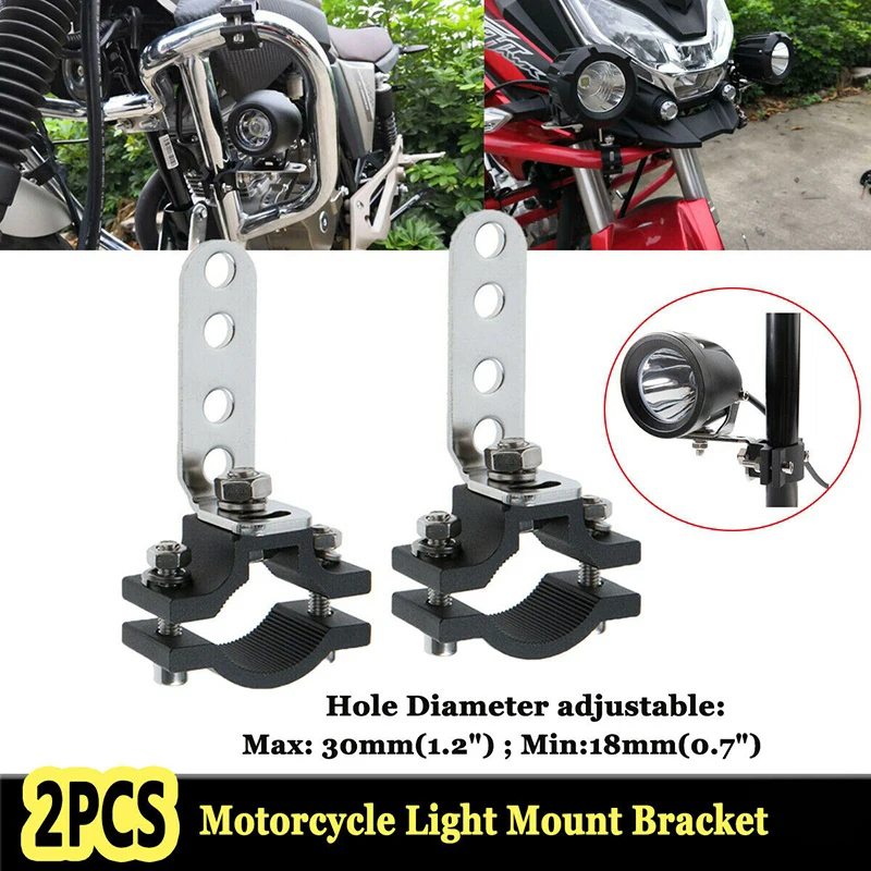 

Motorcycle 1.2 Inch Car Bull Bar Holder Clamp Offroad Tube Clamps Mounting Brackets for LED Light Bar Work Lights