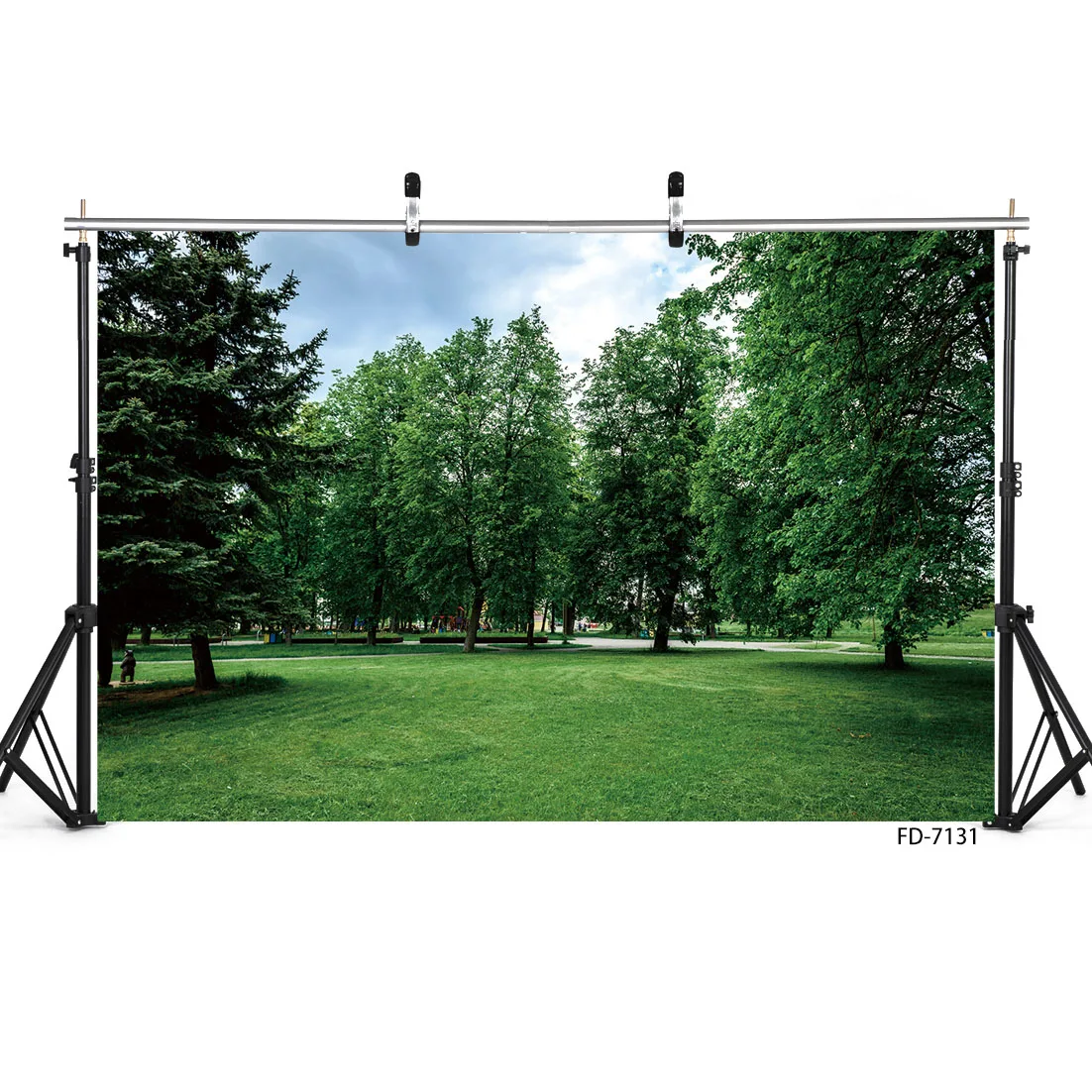 Summer Park Green Tree Landscape Photography Backgrounds Vinyl Cloth Backdrop Photo Studio for Portrait Children Baby Photoshoot