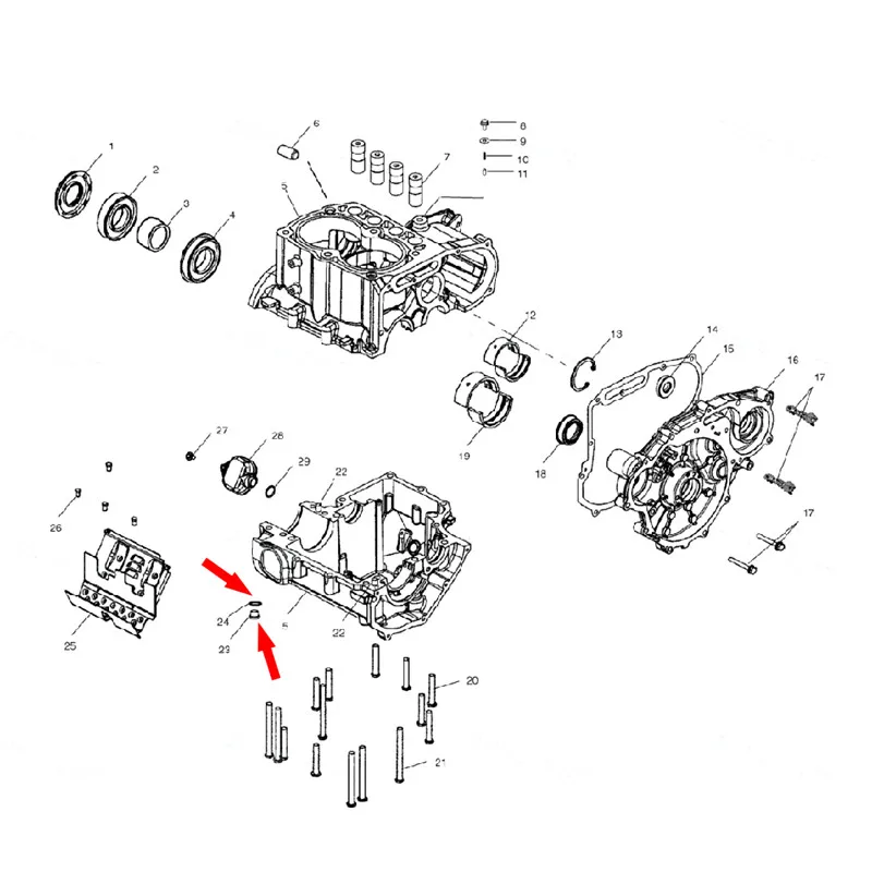 Super starke Magnetische Motor Öl Ablauf Stecker und Washer M12x 1,5 Für Polaris RZR Sportler Ranger 7052306 Öl Ablauf bolzen