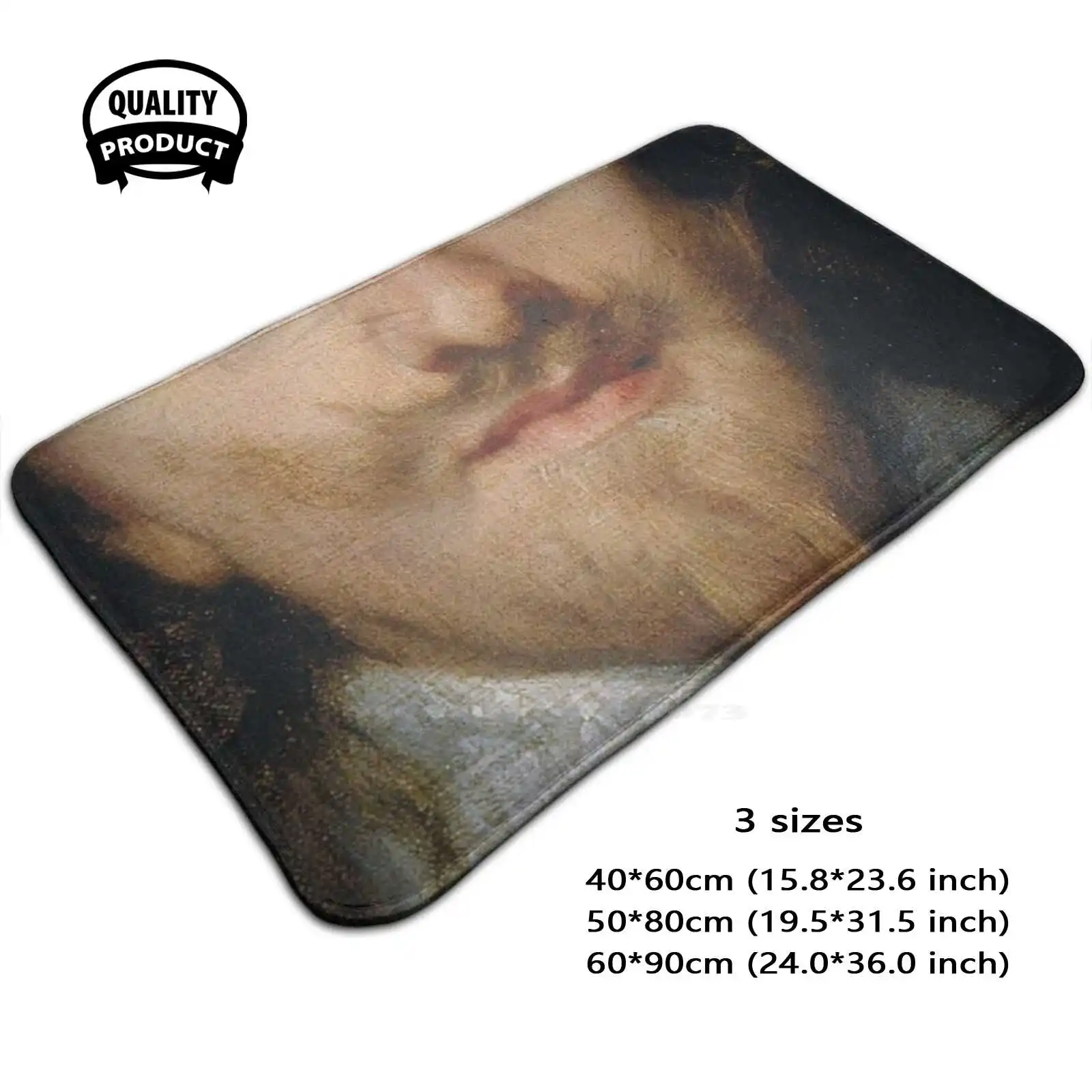 Charles I Soft Cushion Home Carpet Door Mat Car Rug Charles I Anthony Van Dyck Classic Leonardo Da Vinci Renaissance Christian