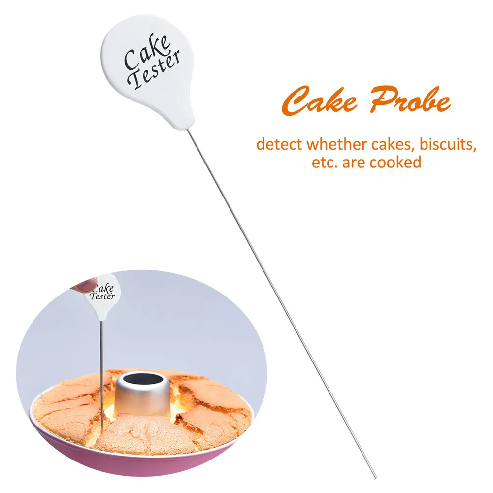 Cake Tester Probe Reusable Stainless Steel Cake Testing Needle Sticks For Bread Biscuit Muffin Pancake Baking Accessories #W0