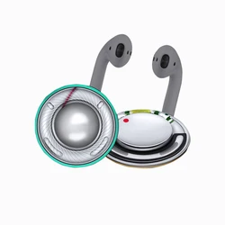 32Ohm Tws Bluetooth Oortelefoon Reparatie 14.2Mm Hifi Luidspreker Vervanging N45 Magneet Titanium Diafragma Volledige Range Luidspreker Drive