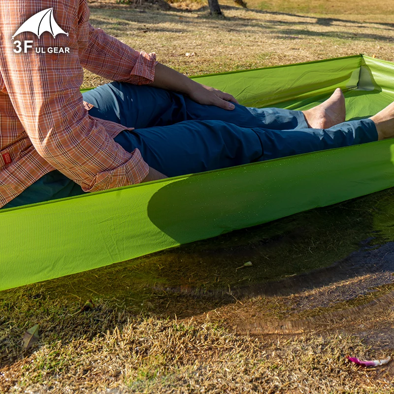 3F UL Gear 12000MM Waterproof 15D Nylon 210T Polyester Tent Floor Saver Footprint Ground Sheet Bathtub Outdoor Picnic Mat