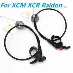 For XCM XCR Raidon Sr Suntour Fork Damping Remote Lockout Assembly Remote Lockout Handlebar Lever Cartridge Damping Switch