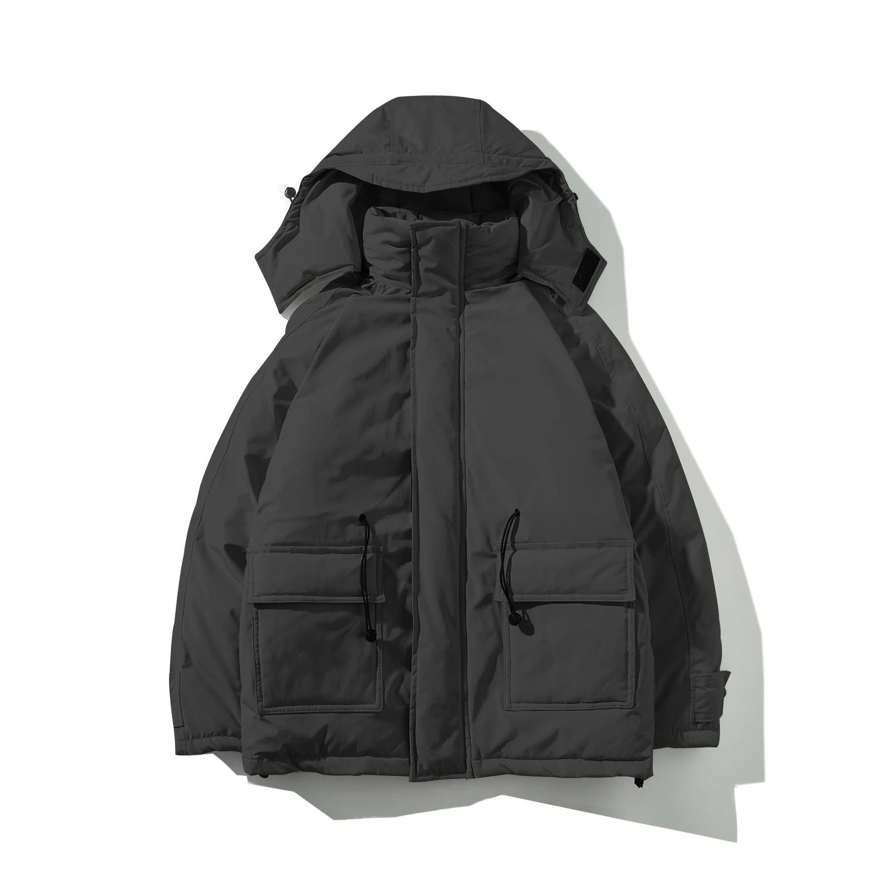 Winterjas Mannen Mooie Pop Dikke Warme Hip Hop Streetwear Jas Heren Parka Jas Mannelijke Mode Hooded Parka Mannen m-5XL Plus Size