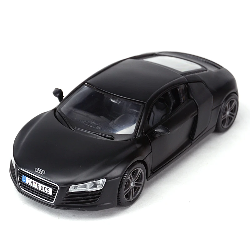 Спортивный автомобиль Maisto 1:24 Audi R8, статические литые автомобили, Коллекционная модель автомобиля, игрушки