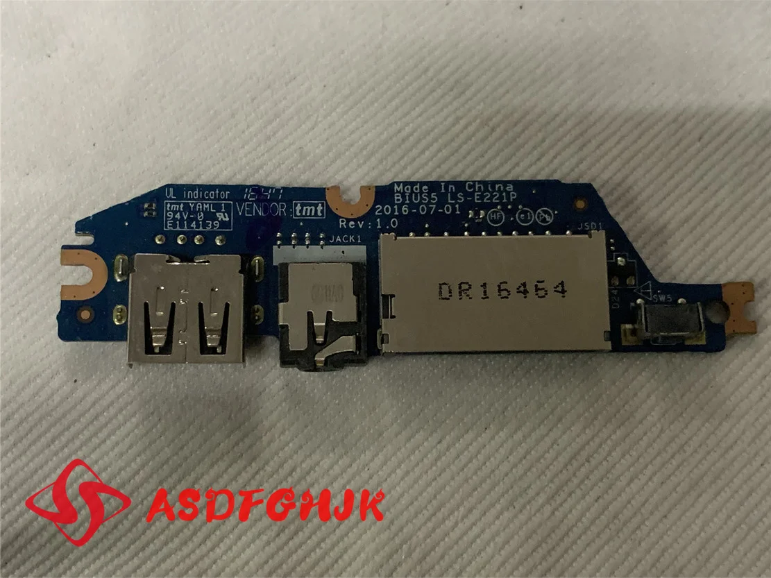 

Genuine For Lenovo Yoga 310s-15 Usb Board Audio Board Yoga 310s-15 Bius5 Ls-e221p Tested Good