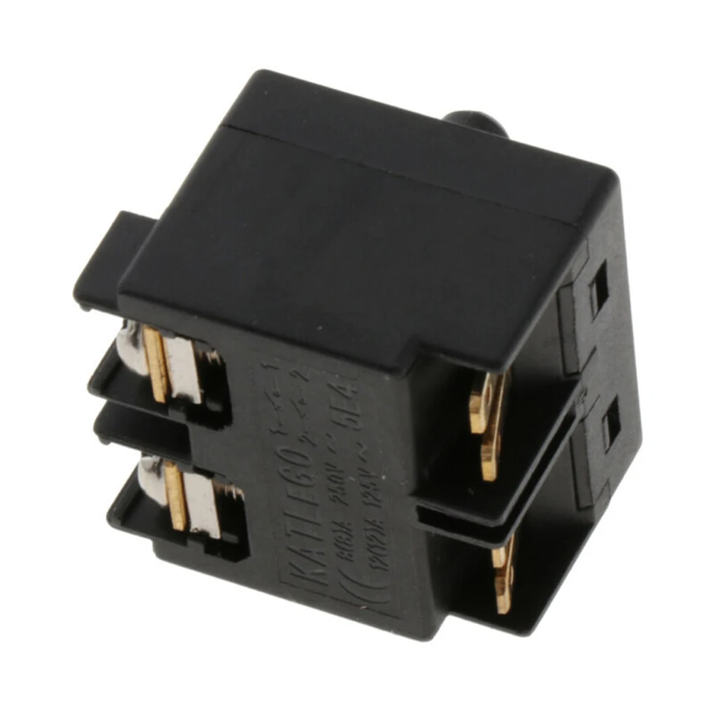 2 pezzi smerigliatrice elettrica interruttore a pulsante interruttori di controllo della velocità dell'utensile elettrico per smerigliatrice angolare da 100 mm 4 "