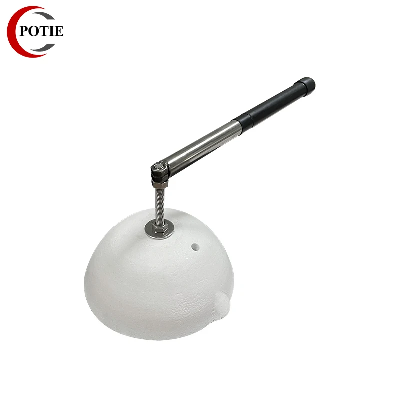 1KG Ceramic Lid With Handle Used With The Ceramic Crucible Of Melting Furnace for Jewelry Metal Casting Jewellery Smelting Tools